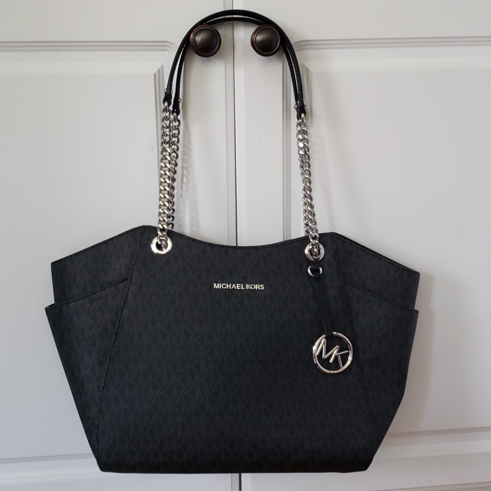 Michael Kors chain large tote